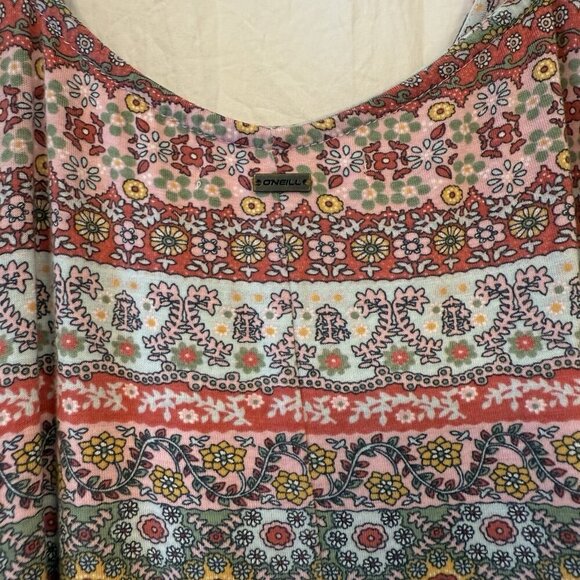 O'Neill Womens Size XS Floral Geometric Print Wrap Dress - Picture 12 of 15